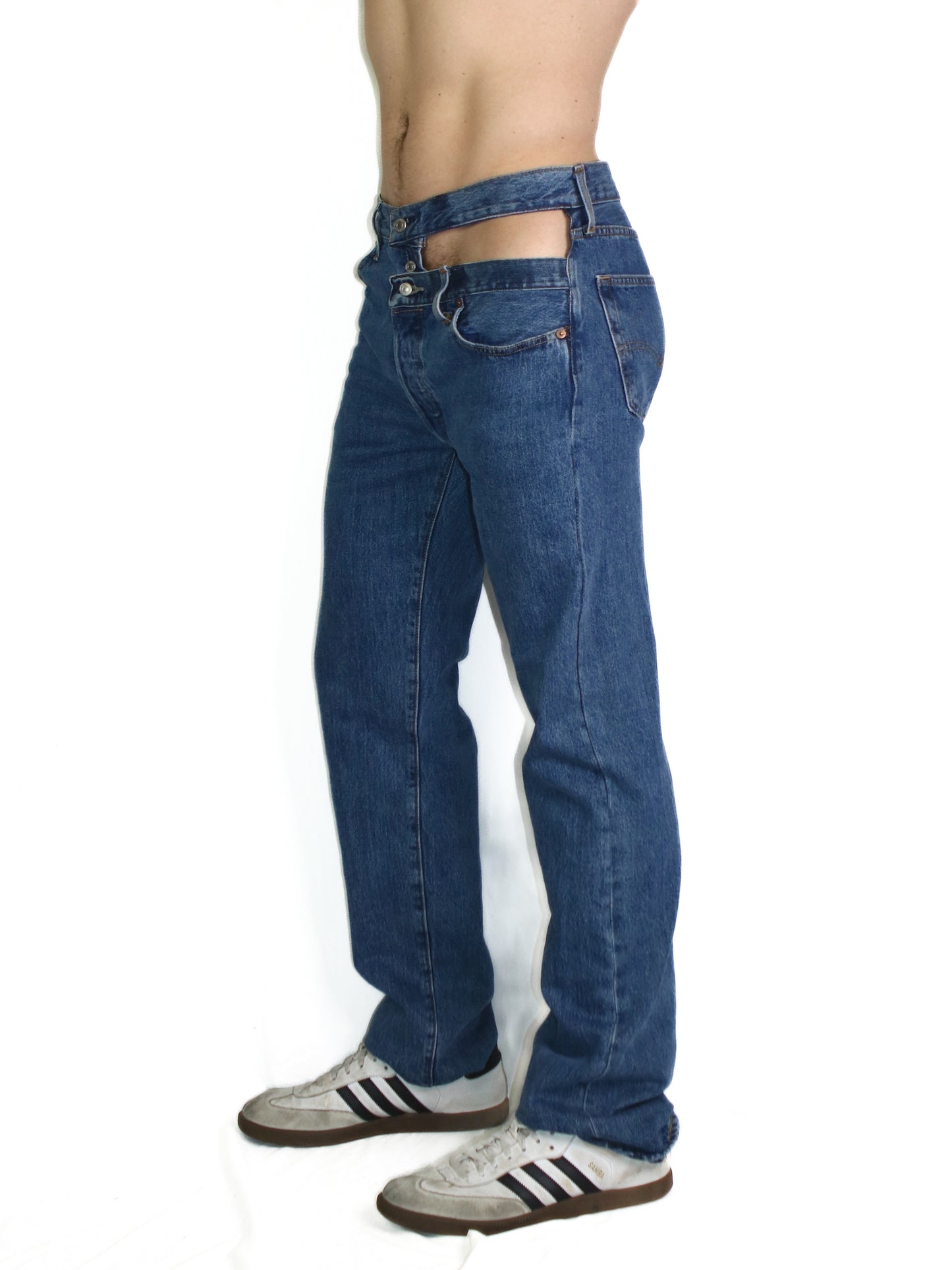 The JDC Vintage 501 Single Cut Out Slit
