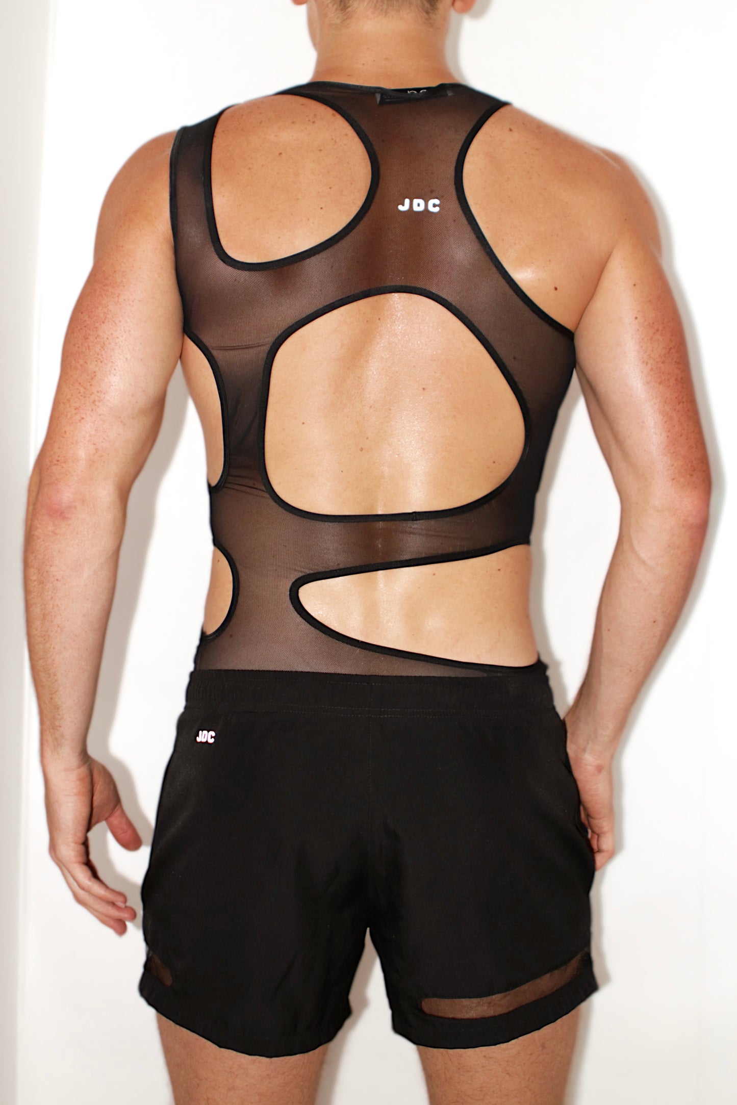 Hemo Cut Out Shirt Black