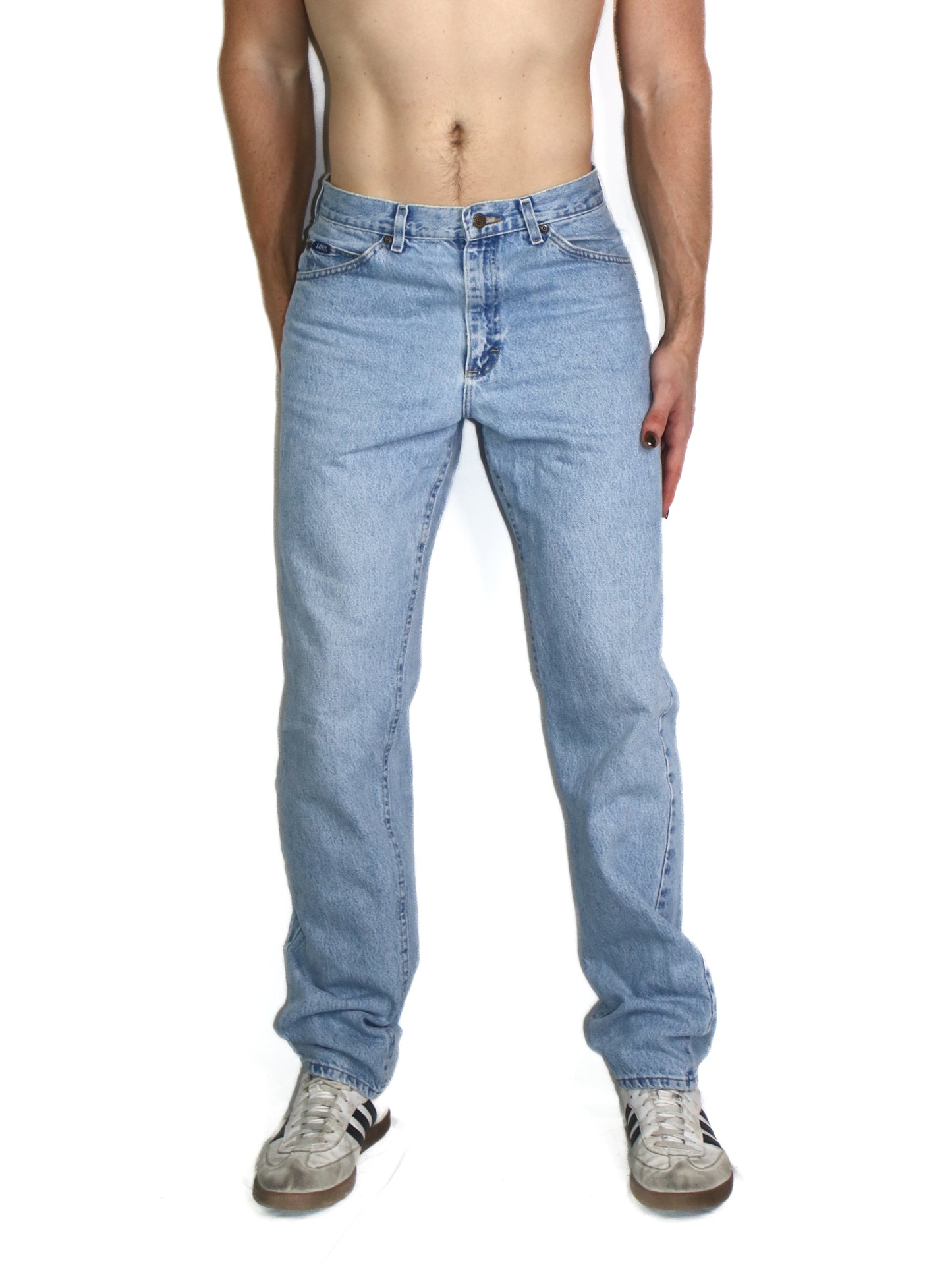 The JDC Vintage Double Back Slit Cut Out Jeans