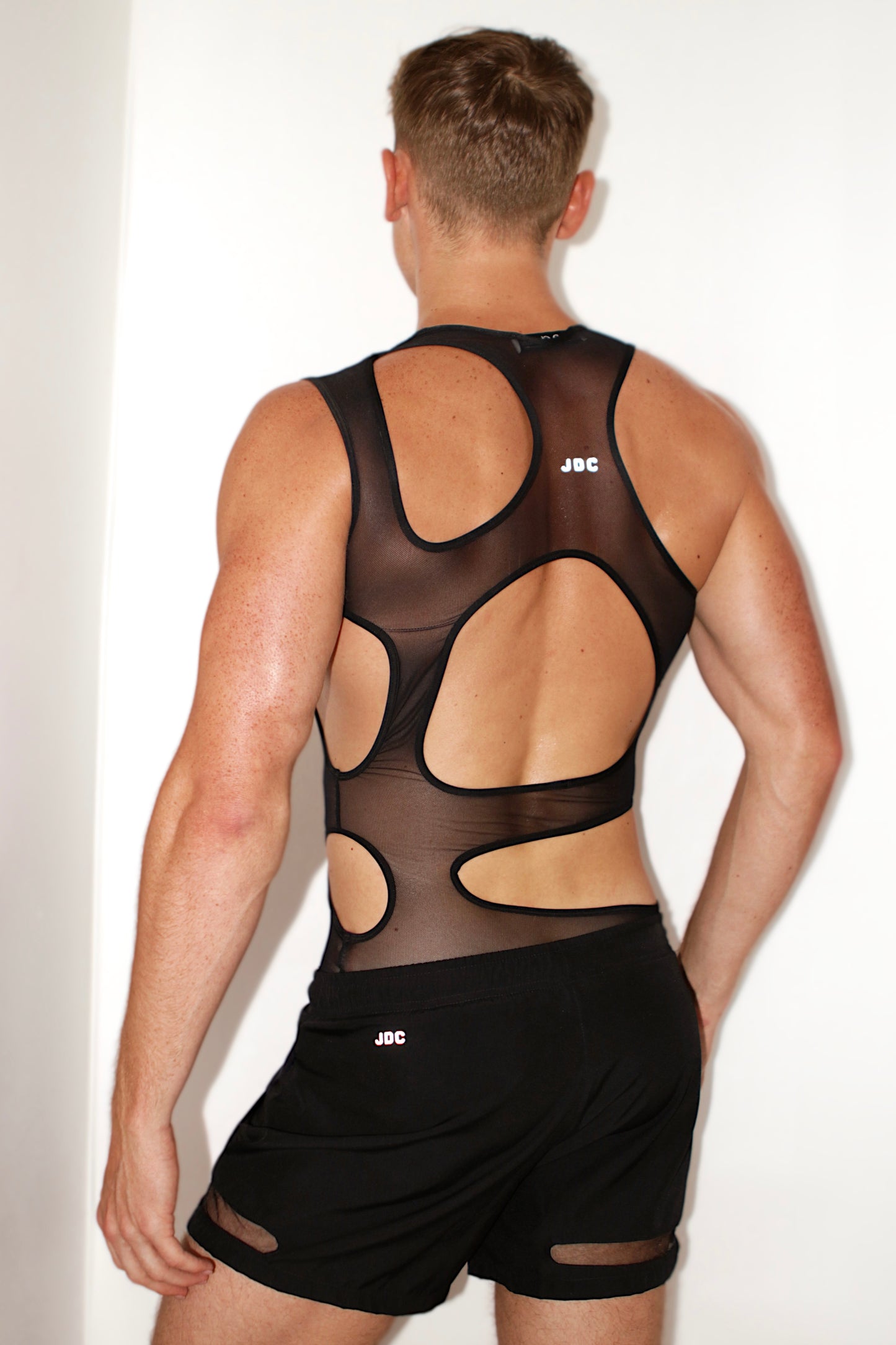 Hemo Cut Out Shirt Black