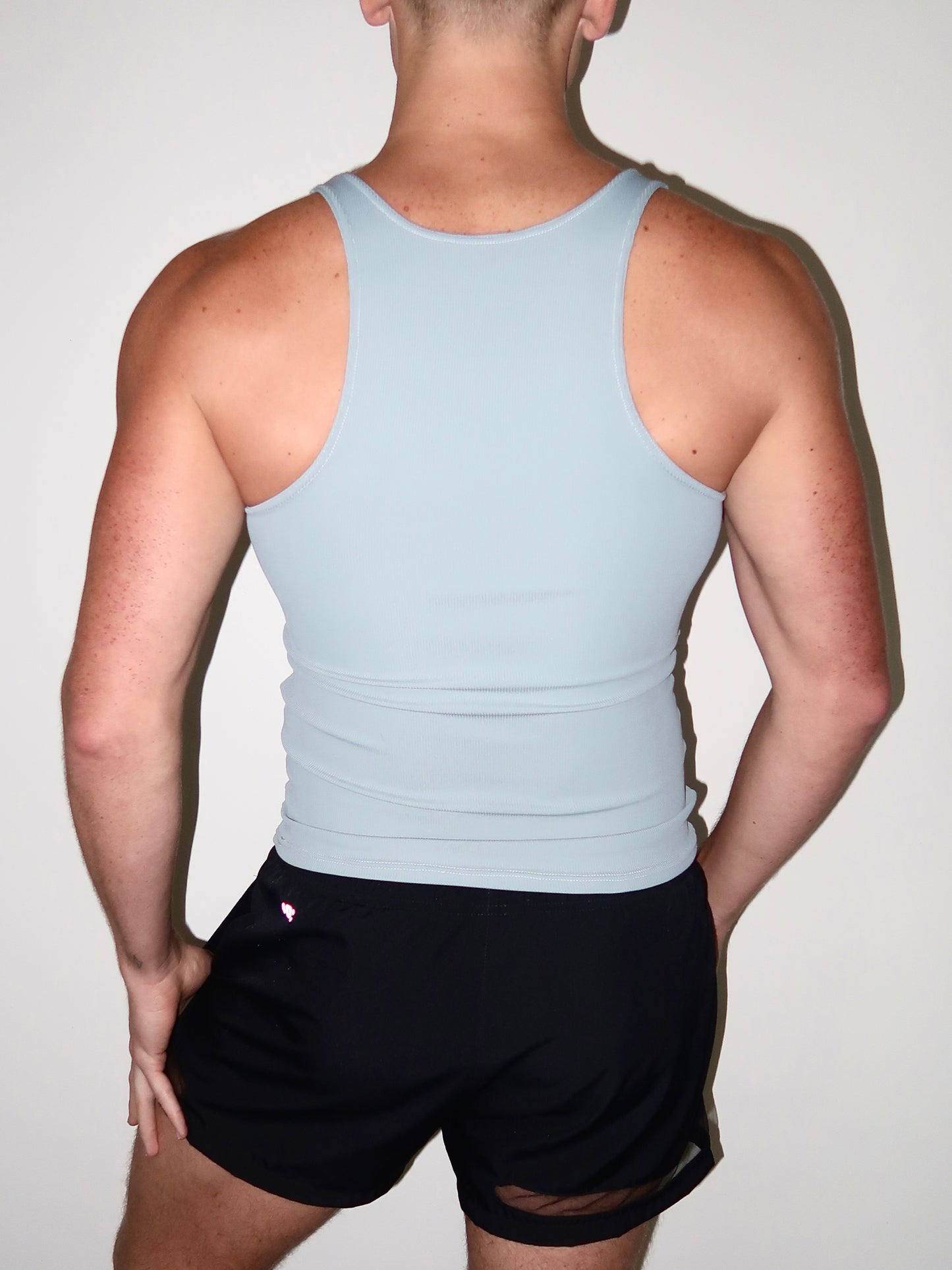 Palladian Blue Solid Classic Tank Top