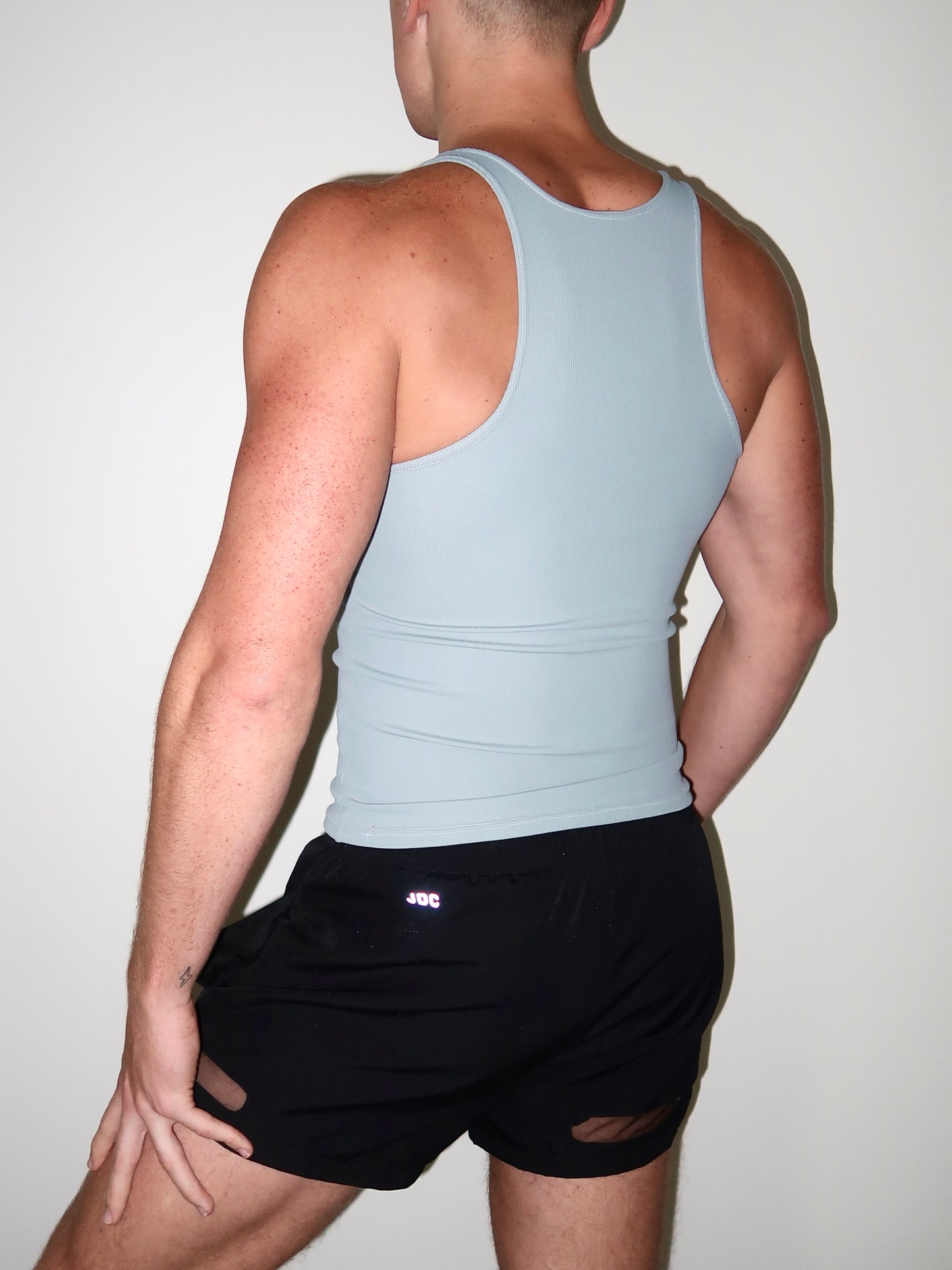 Palladian Blue Solid Classic Tank Top