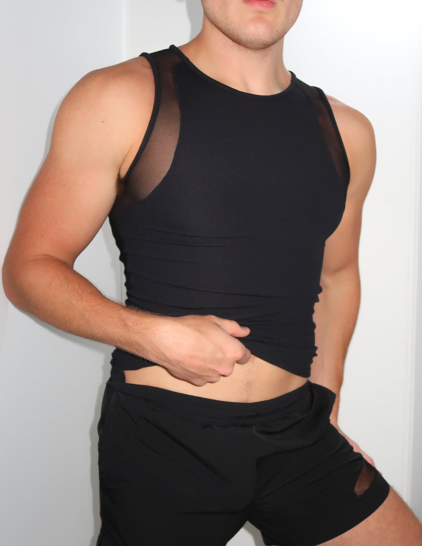 AB Type Tank Top Black