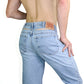 The JDC Vintage Double Back Slit Cut Out Jeans