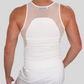 O Type Tank Top White