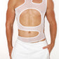 Hemo Cut Out Shirt White