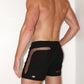 Vascular Black Swim Shorts
