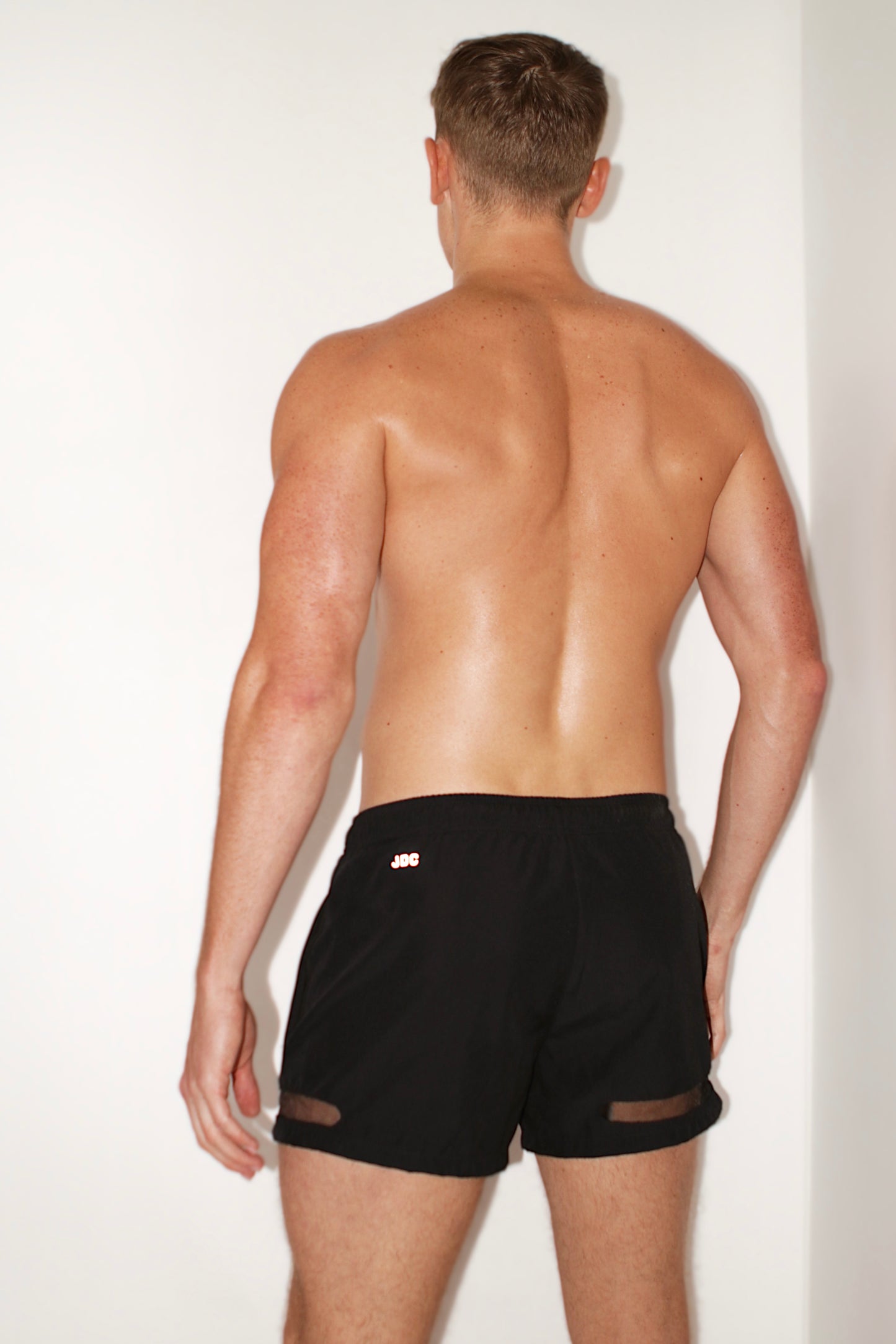 Vascular Black Gym Shorts