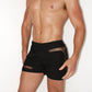 Vascular Black Swim Shorts