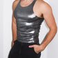 Defiant Silver Reflect Tank - High Cut