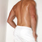 Vascular White gym shorts