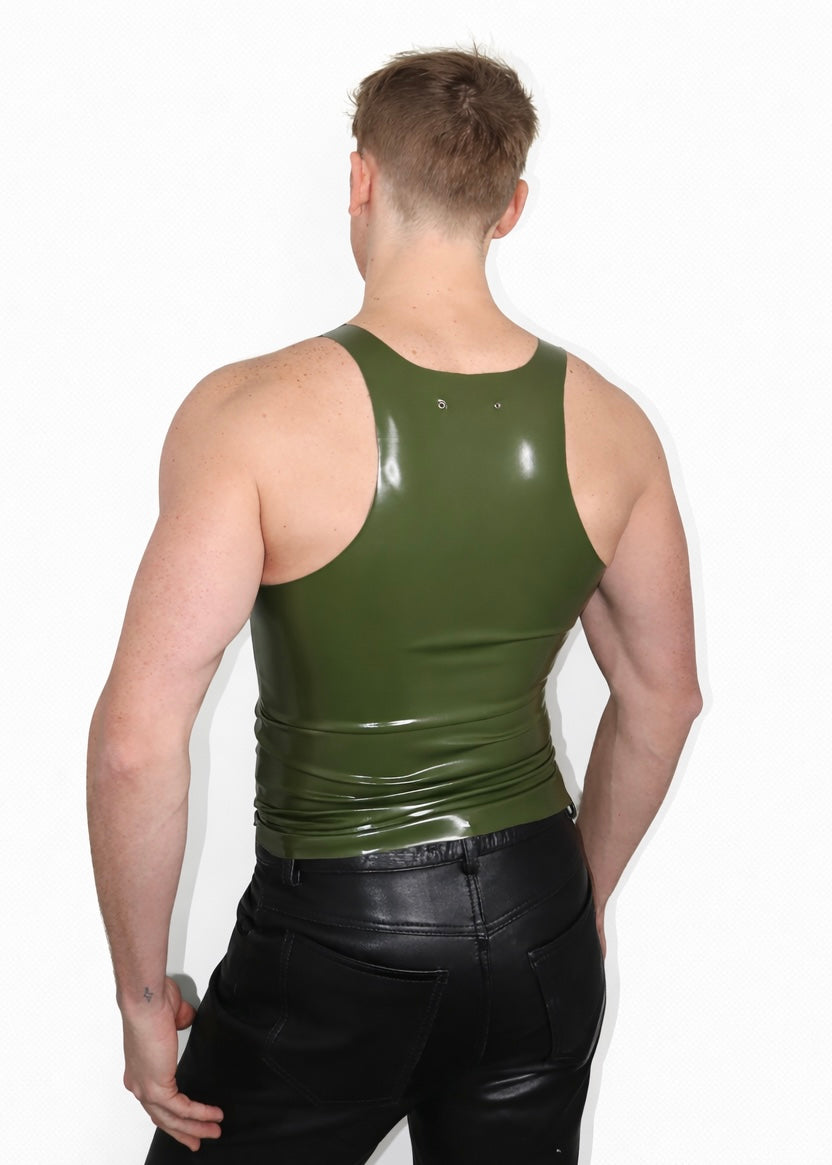 The Skintex Tank - Army Green