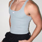 Palladian Blue Solid Classic Tank Top