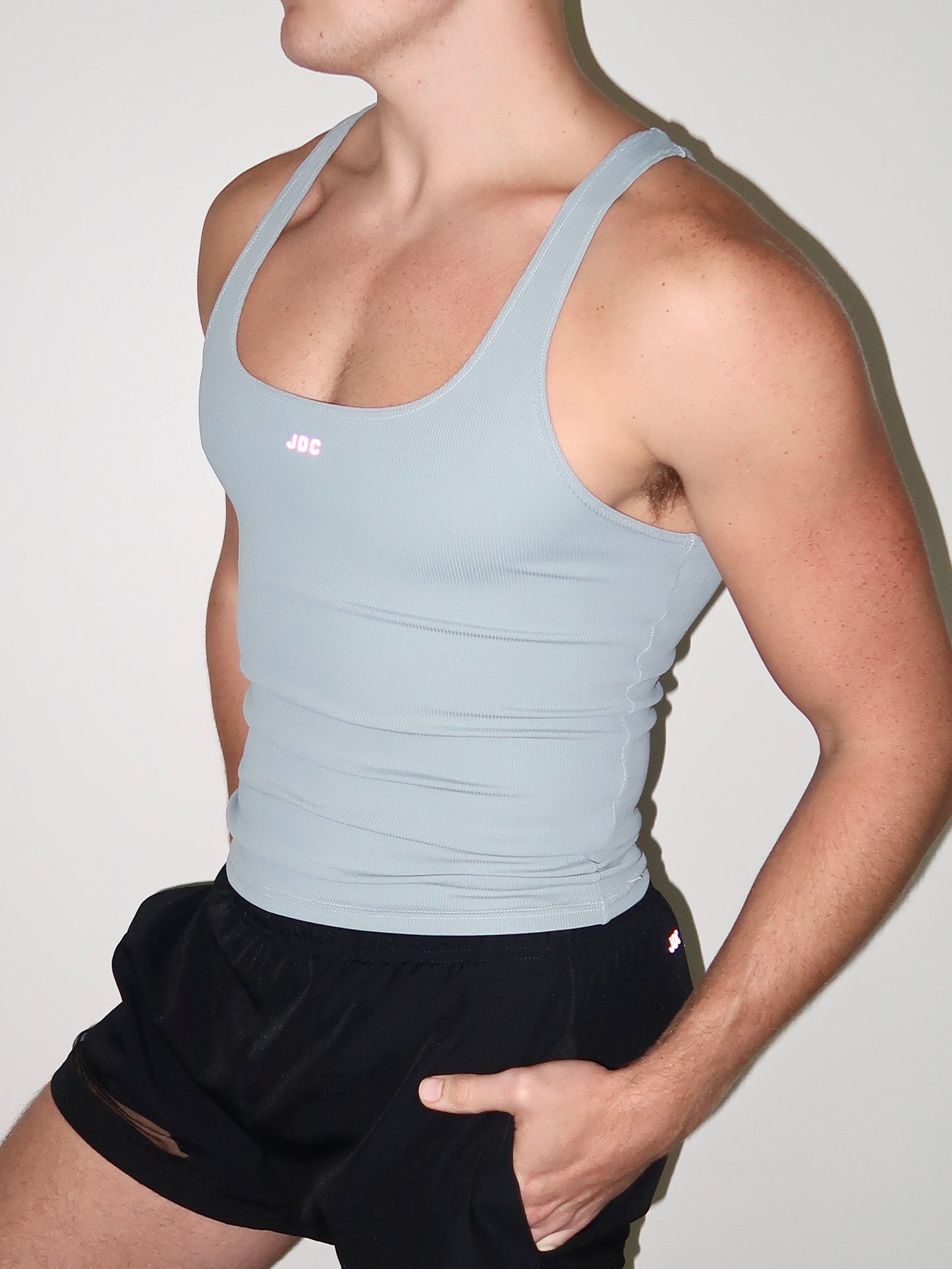 Palladian Blue Solid Classic Tank Top