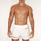 Vascular White Swim Shorts