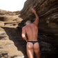 Hemo Black Swim Thong