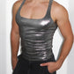 Defiant Silver Reflect Tank - Low Cut
