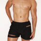 Vascular Black Swim Shorts