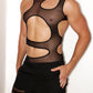 Hemo Cut Out Shirt Black