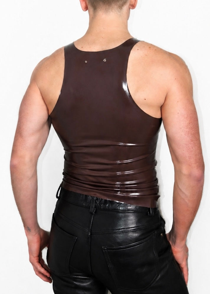 The Skintex Tank - Espresso Brown