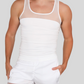 O Type Tank Top White