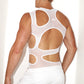 Hemo Cut Out Shirt White