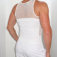AB Type Tank Top White