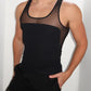 O Type Tank Top Black