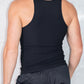 Black Solid Classic Tank Top